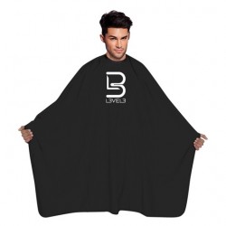 L3VEL3 MANTELLA CAPE BLACK