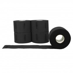 L3VEL3 CARTACOLLO NECK STRIP PAPER NERA 5PZ