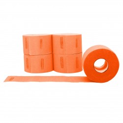 L3VEL3 CARTACOLLO NECK STRIP PAPER ORANGE 5PZ
