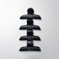 L3VEL3 PINZE HAIR CLAW CLIPS 4PZ