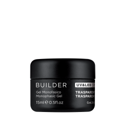JVONE BUILDER GEL 15ml MONOFASE TRASPARENTE 2501