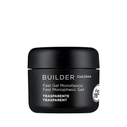 JVONE BUILDER GEL 30ml FAST MONOFASE TRASPARENTE 2504