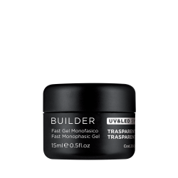 JVONE BUILDER GEL 15ml FAST MONOFASE TRASPARENTE 2503