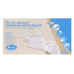 ROIAL GUANTI LATTICE 100pz MIS.ASSORTITE