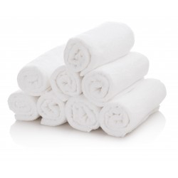 370.339 ASCIUGAMANO SPUGNA BIANCO 50x90